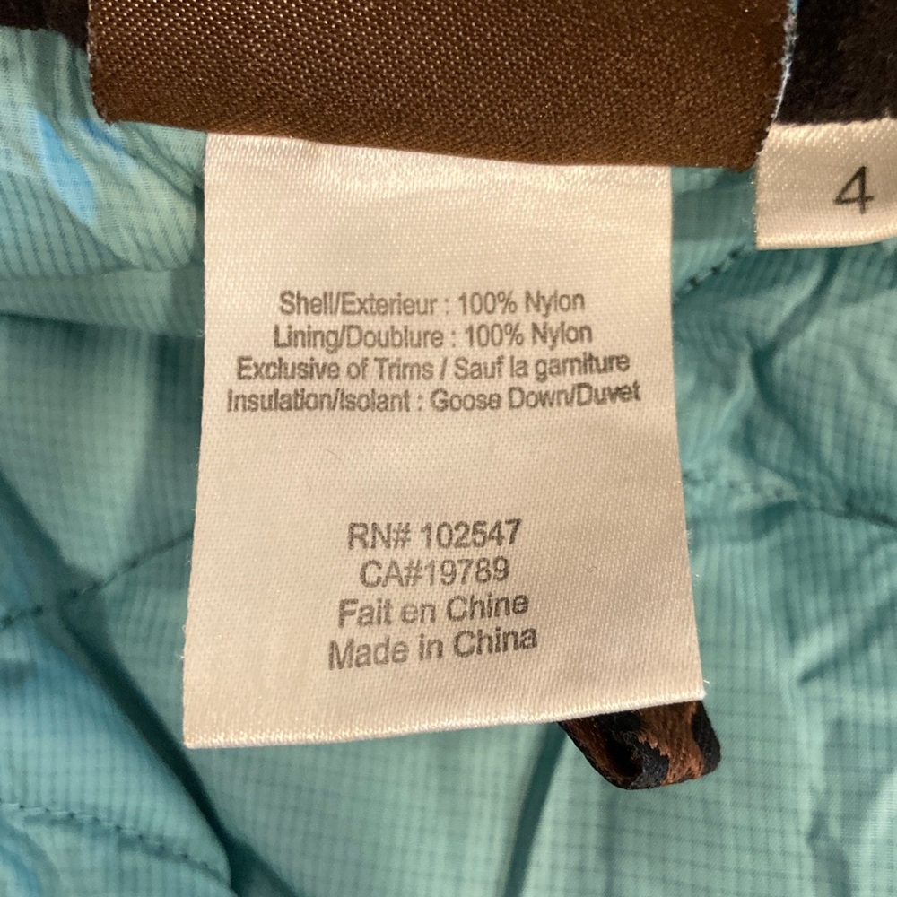 Isis - Black Down Jacket - size 4 - Picture 9 of 13